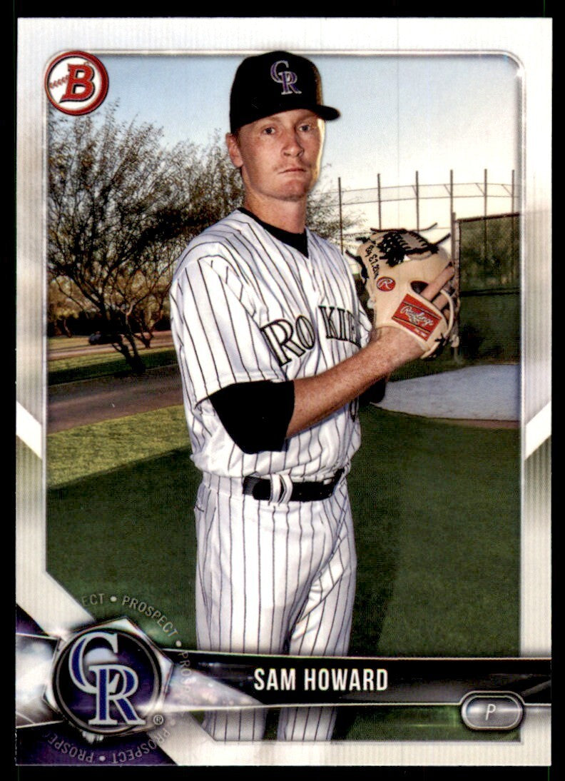 2018 Bowman Sam Howard A Baseball Cards #BP109