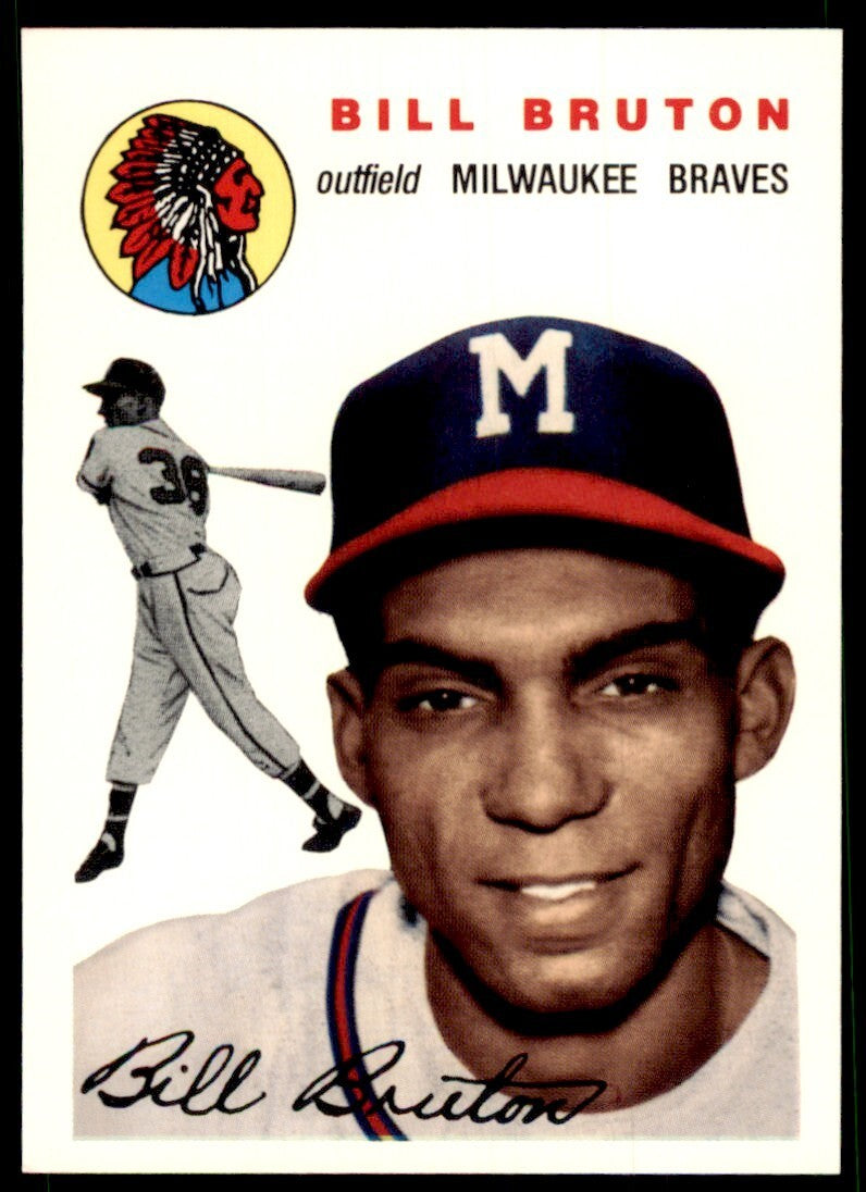 1994 Topps Archives 1954 Bill Bruton Baseball Cards #109