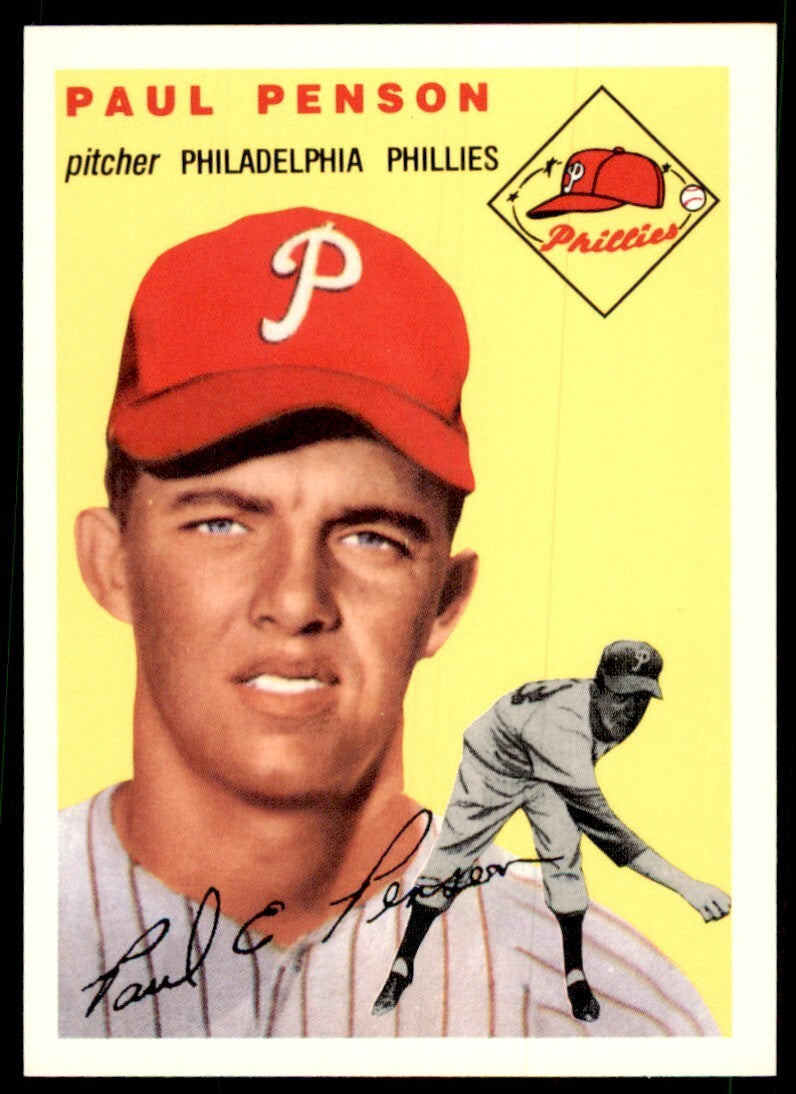 1994 Topps Archives 1954 Paul Penson Baseball Cards #236