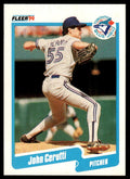 1990 Fleer Baseball Card John Cerutti Toronto Blue Jays #78