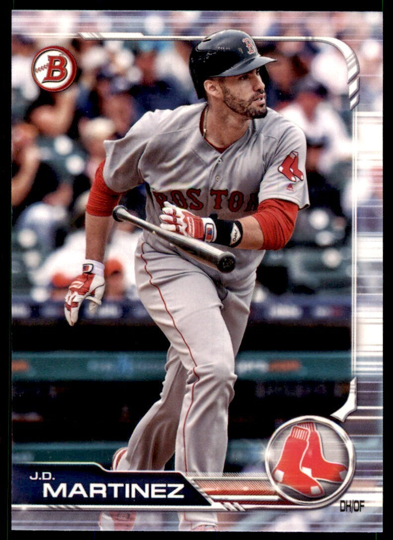 2019 Bowman J.D. Martinez Baseball Cards #35