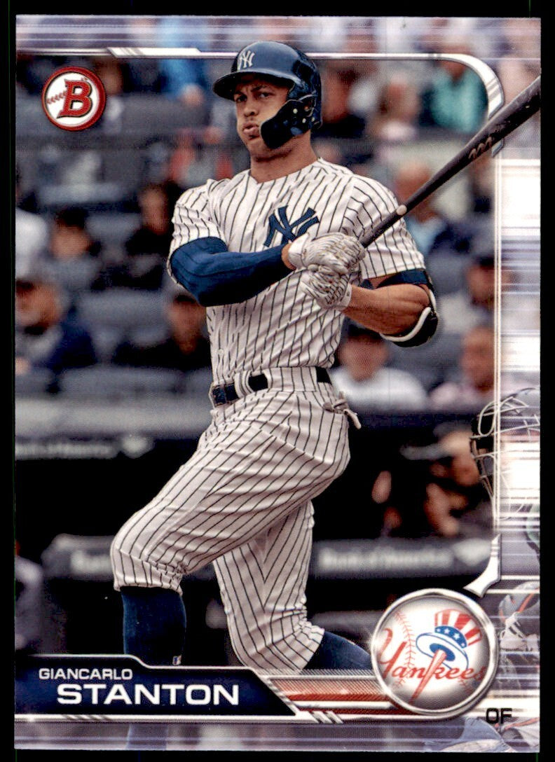 2019 Bowman Giancarlo Stanton B Baseball Cards #43