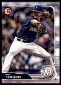 2019 Bowman Josh Hader. Baseball Cards #97