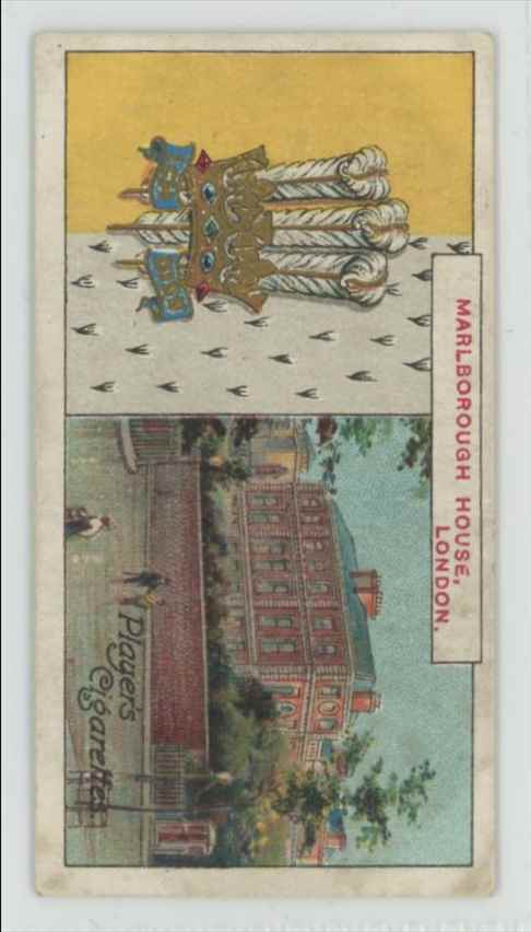 1906 Player's Cigarettes County Seats & Arms Prince of Wales #7
