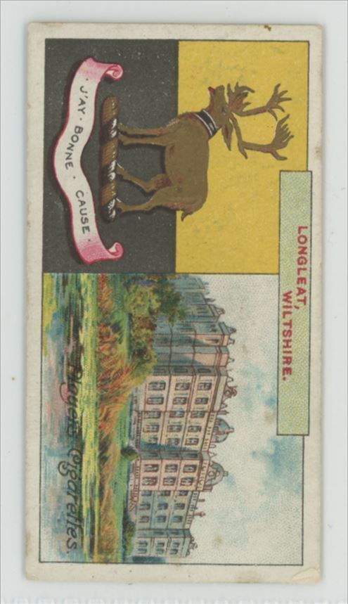 1906 Player's Cigarettes County Seats & Arms Marquess of Bath #17