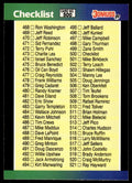 1989 Donruss Baseball Card Checklist 468-577 #500