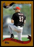 2002 Topps Baseball Card Wade Miller Houston Astros #108