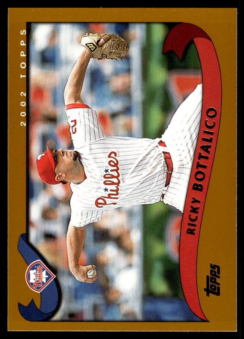 2002 Topps Ricky Bottalico Baseball Card Philadelphia Phillies #83
