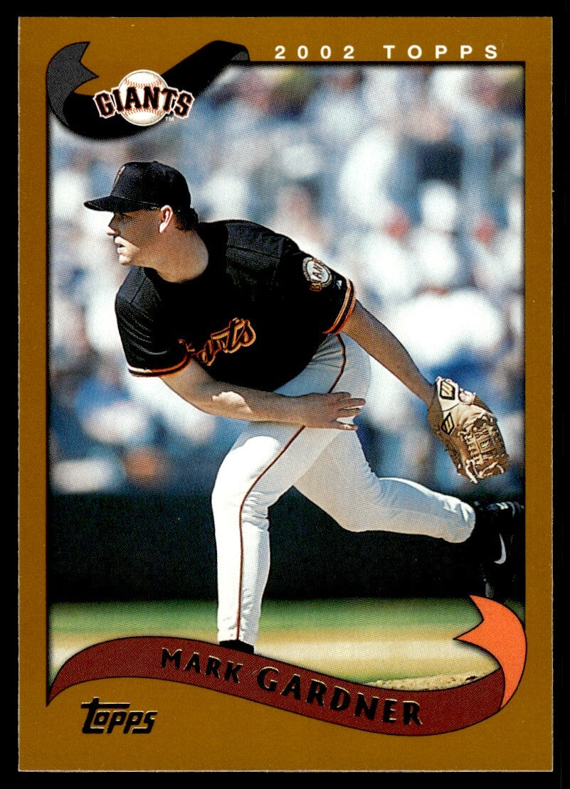 2002 Topps Mark Gardner Baseball Card San Francisco Giants #274