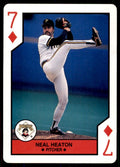 1990 U.S. Playing Card Co. Neal Heaton Baseball Cards #7