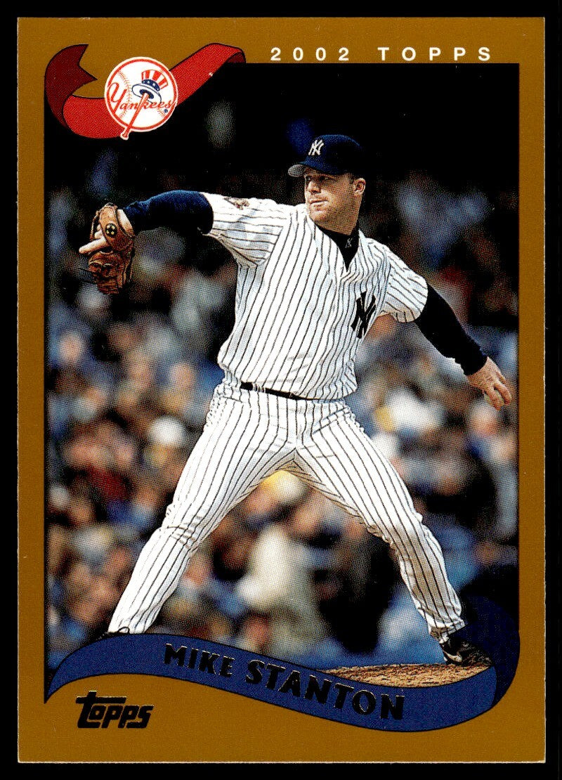 2002 Topps Mike Stanton Baseball Card New York Yankees #2