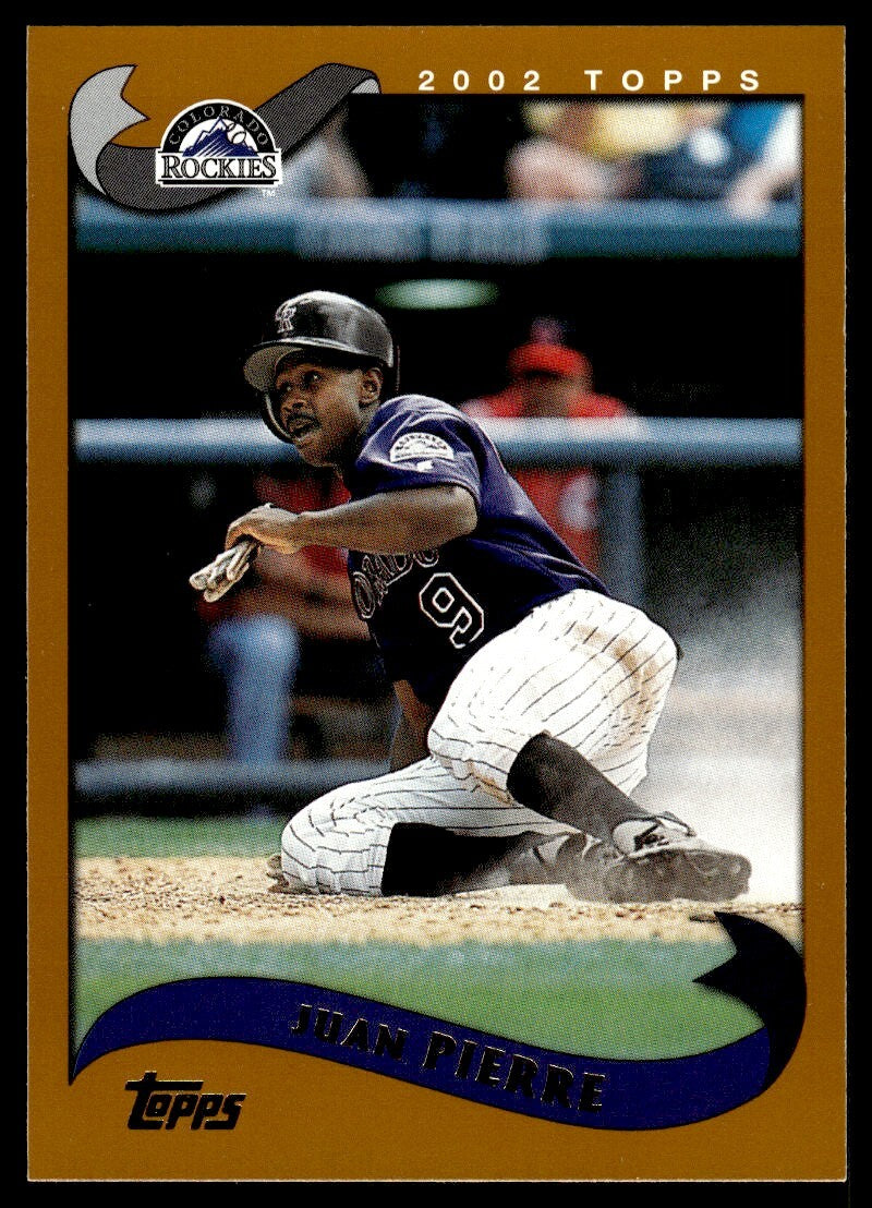 2002 Topps Juan Pierre Baseball Card Colorado Rockies #11