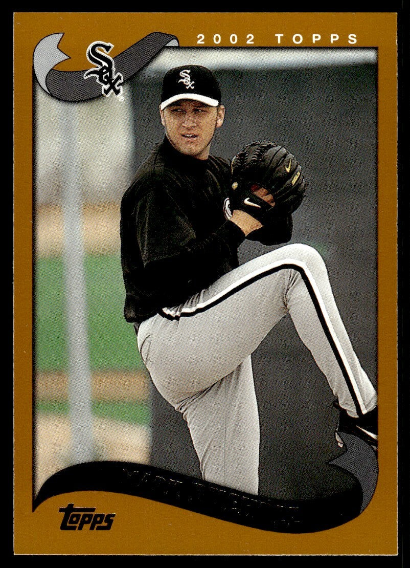 2002 Topps Mark Buehrle Baseball Card Chicago White Sox #12