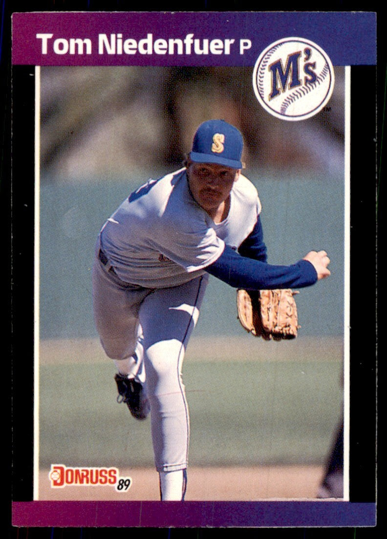 1989 Donruss Traded Tom Niedenfuer Baseball Cards #T-54