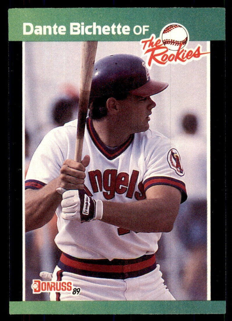 1989 Donruss The Rookies Dante Bichette Baseball Cards #29