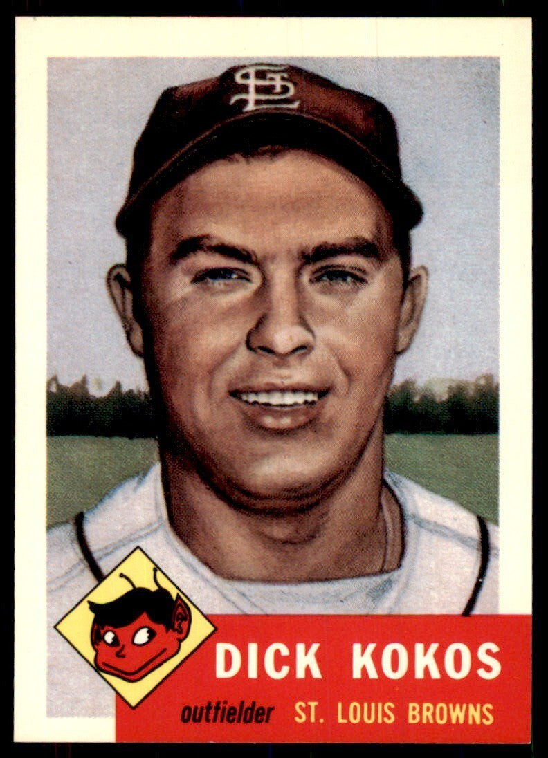 1991 Topps Archives 1953 Dick Kokos Baseball Cards #232