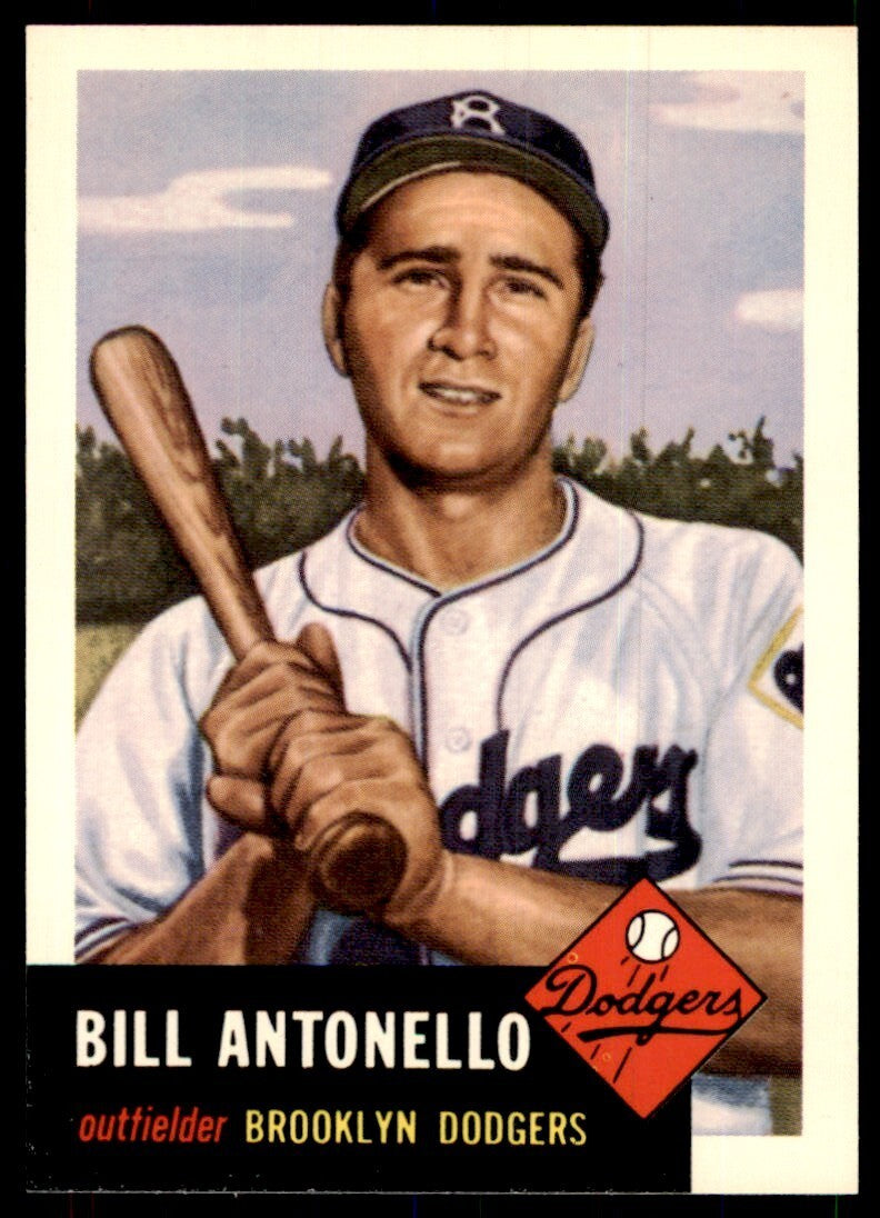 1991 Topps Archives 1953 Bill Antonello Baseball Cards #272