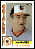 1984 Topps Joe Altobelli Baltimore Orioles #21