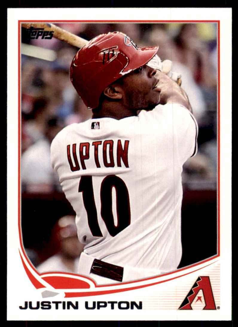 2013 Topps Justin Upton Baseball Cards #110