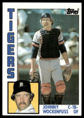1984 Topps Baseball Card Johnny Wockenfuss Detroit Tigers #119