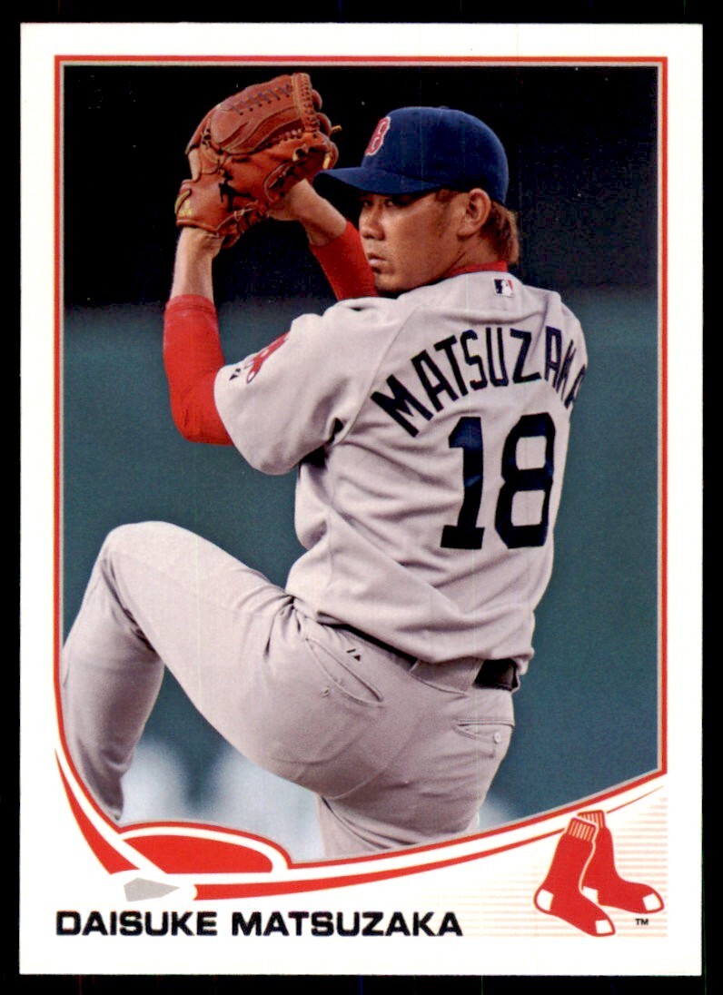 2013 Topps Daisuke Matsuzaka Baseball Cards #118
