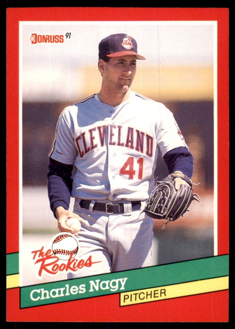 1991 Donruss The Rookies Charles Nagy Baseball Cards #18
