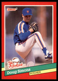 1991 Donruss The Rookies Doug Simons Baseball Cards #26