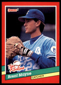 1991 Donruss The Rookies Brent Mayne Baseball Cards #43