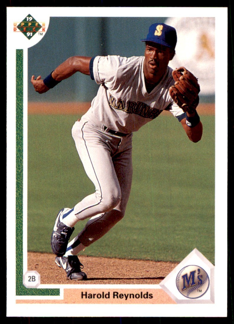 1991 Upper Deck Harold Reynolds Baseball Cards #148