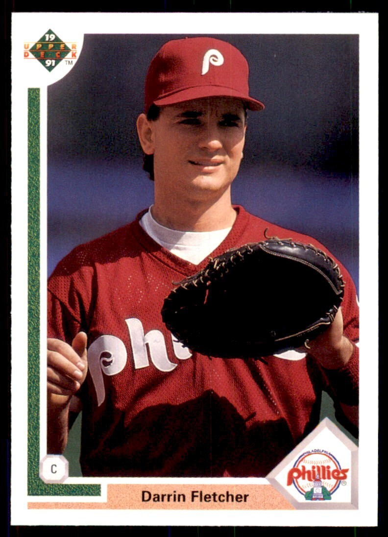 1991 Upper Deck Darrin Fletcher Baseball Cards #428