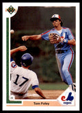 1991 Upper Deck Tom Foley Baseball Cards #381