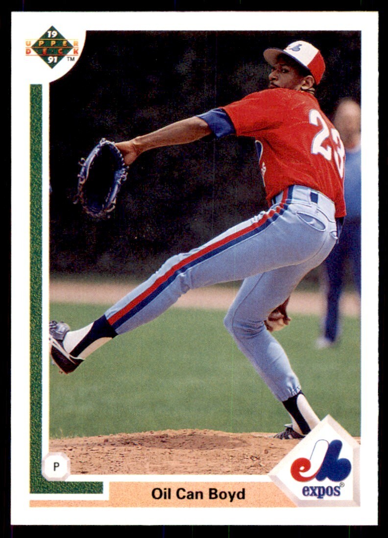 1991 Upper Deck Oil Can Boyd Baseball Cards #359