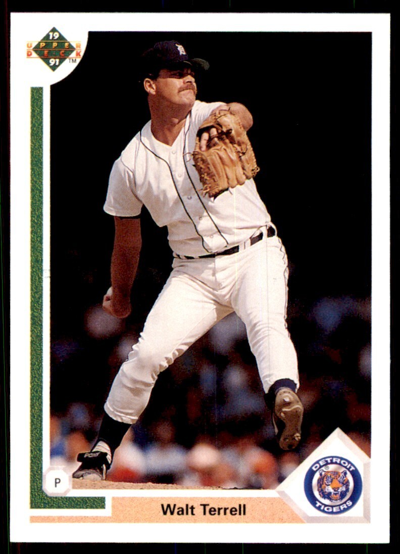 1991 Upper Deck Walt Terrell Baseball Cards #320