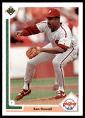 1991 Upper Deck Ken Howell Baseball Cards #488