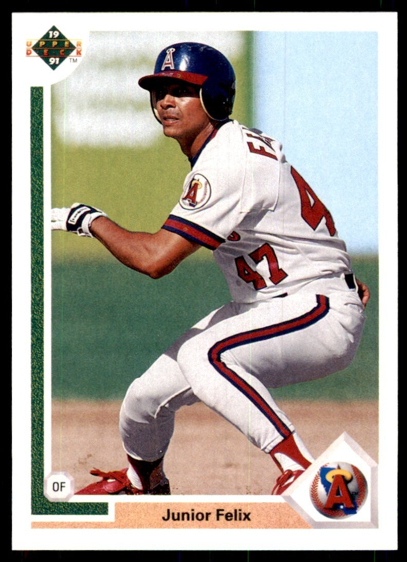 1991 Upper Deck Junior Felix Baseball Cards #711