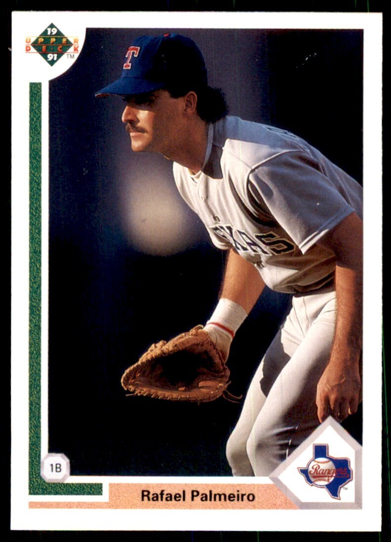 1991 Upper Deck Rafael Palmeiro Baseball Cards #474