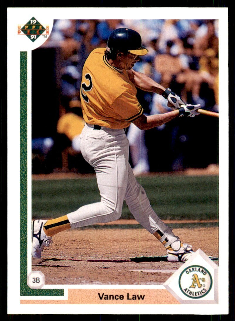 1991 Upper Deck Vance Law Baseball Cards #760