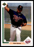 1991 Upper Deck Rich Garces Baseball Cards #741