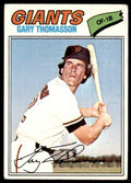 1977 Topps Gary Thomasson B Baseball Cards #496