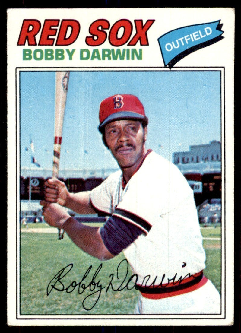 1977 Topps Bobby Darwin A Baseball Cards #617