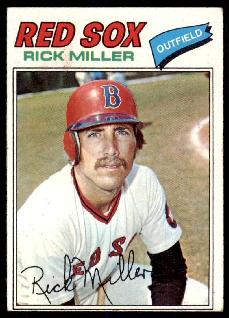 1977 Topps Rick Miller B Baseball Cards #566