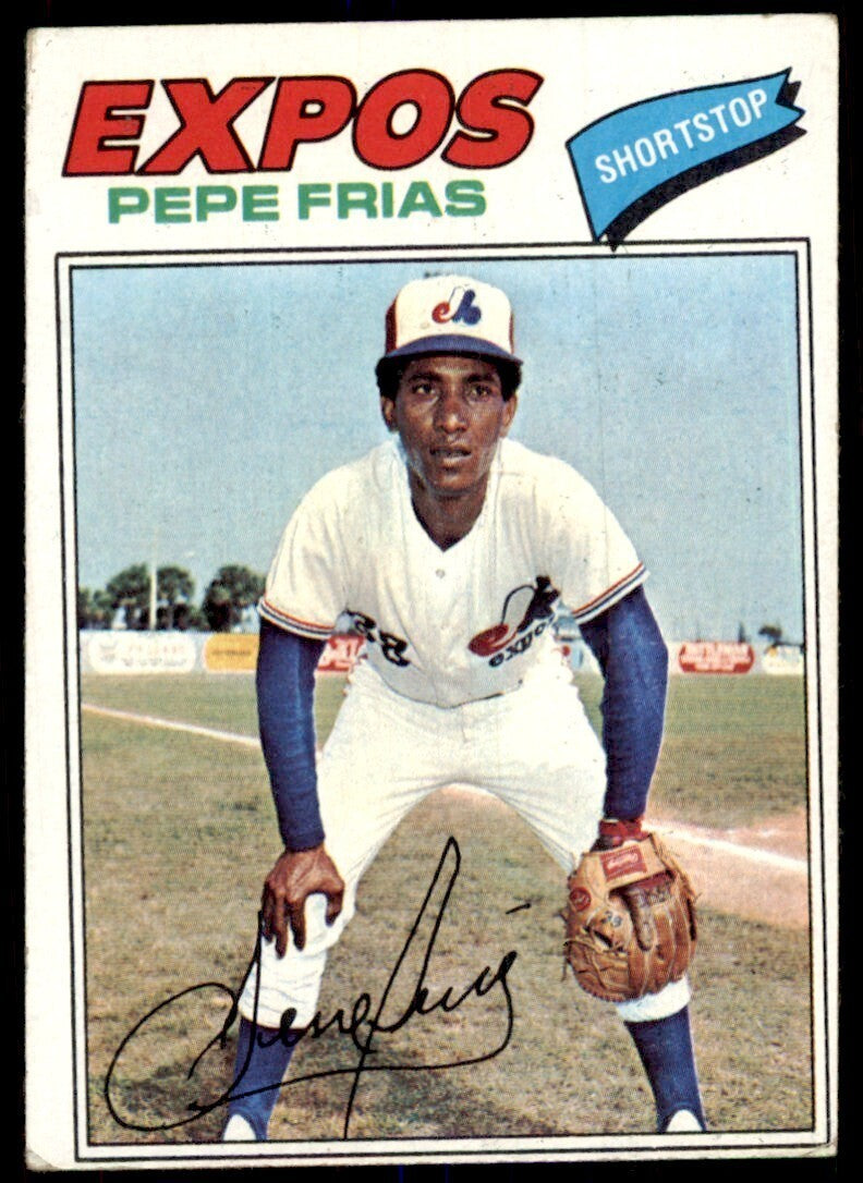 1977 Topps Pepe Frias A Baseball Cards #199
