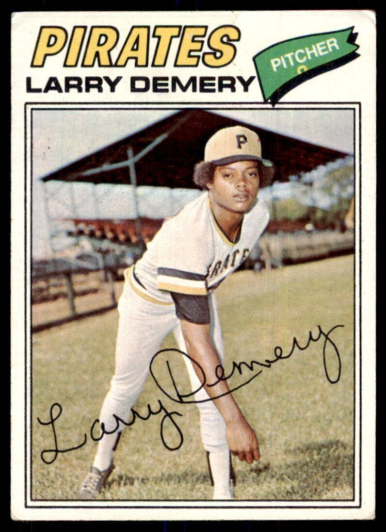 1977 Topps Larry Demery A Baseball Cards #607