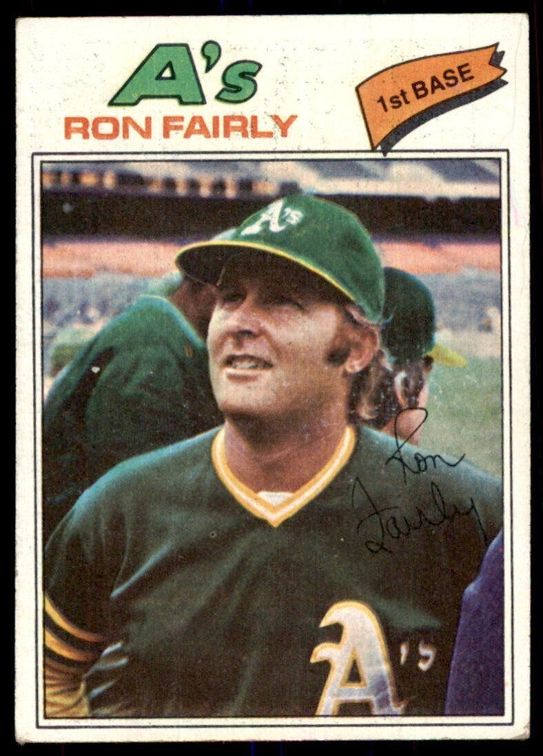 1977 Topps Ron Fairly A Baseball Cards #127