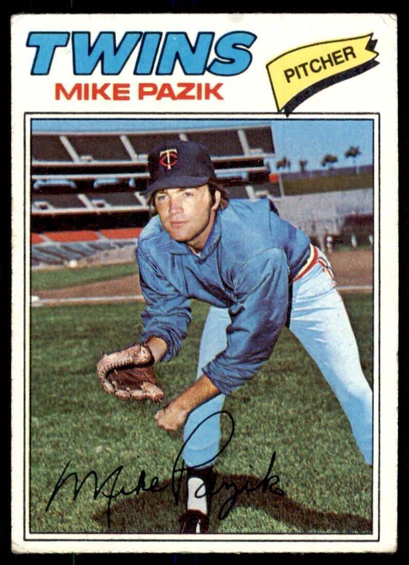 1977 Topps. Mike Pazik Baseball Cards #643