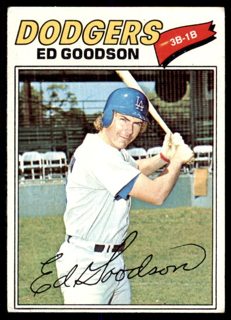 1977 Topps Ed Goodson A Baseball Cards #584