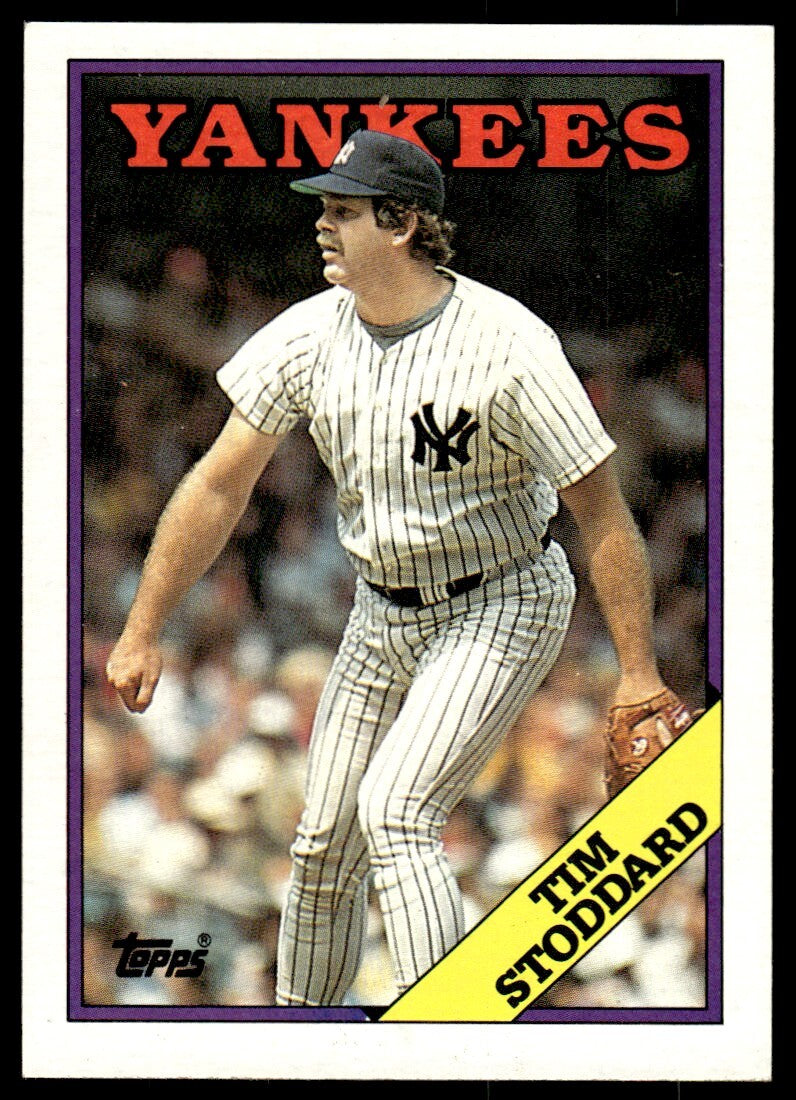 1988 Topps Tim Stoddard New York Yankees #359