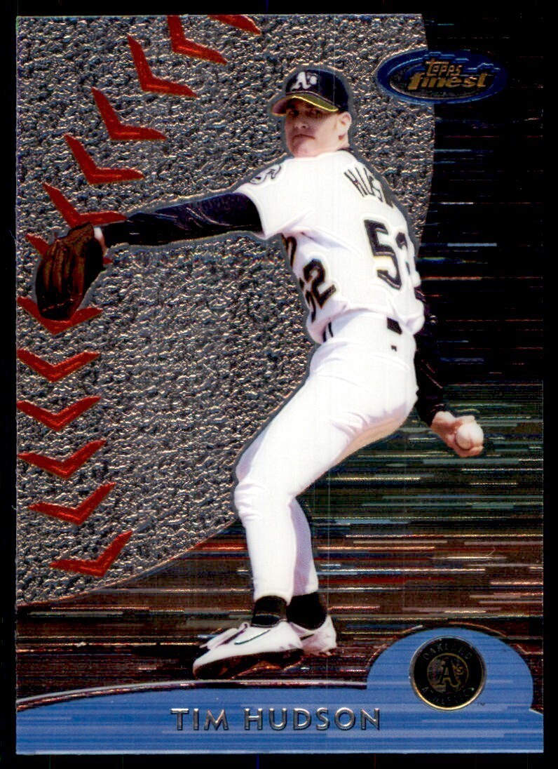 2000 Topps Finest Tim Hudson Baseball Cards #36