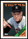 1988 Topps Sparky Anderson Baseball Card Detroit Tigers #14