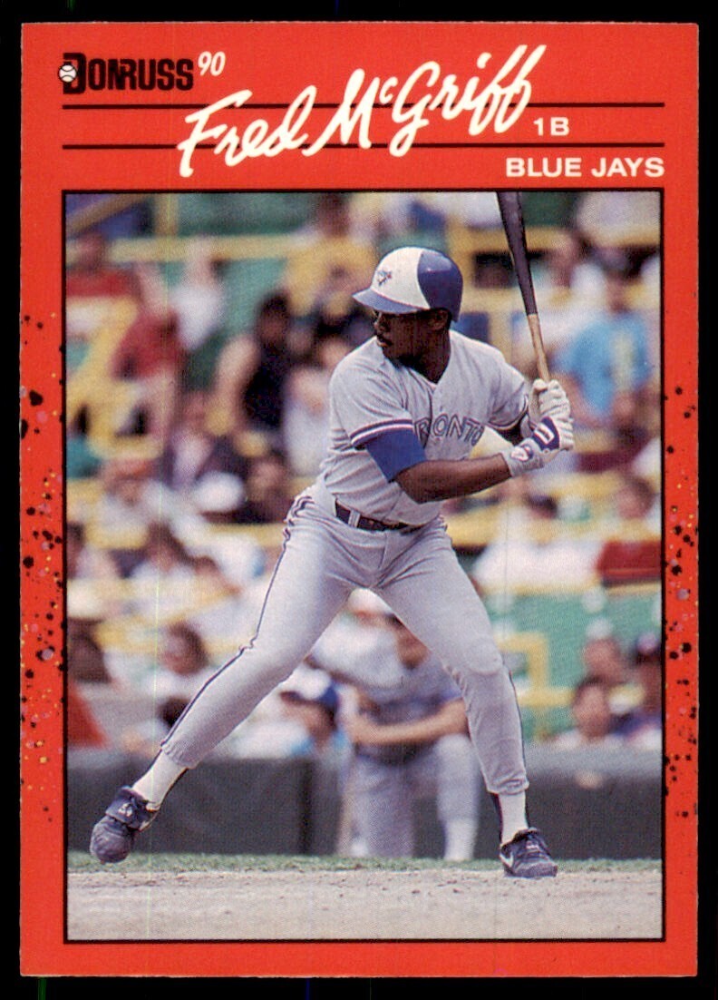1990 Donruss: Fred McGriff Baseball Cards #188